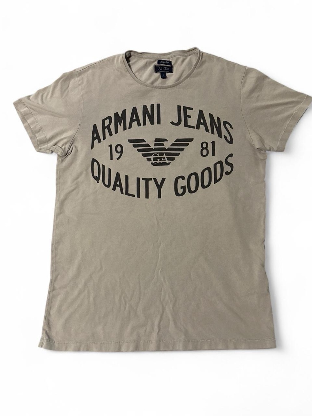 Armani Jeans gray Logo Tee